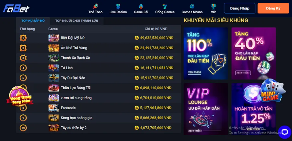 Các loại game bài phổ biến tại f168i